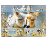Zwergesel. Kleine Langohren mit großem Charme (Wandkalender 2027 DIN A4 quer), CALVENDO Monatskalender: Niedliche Zwergesel in sanften und malerischen Darstellungen