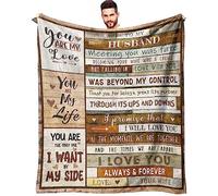 ZWERIVP Cadeaux pour Mari de la Part de sa Femme - Idées de Cadeau d'anniversaire pour Mari - Cadeaux romantiques pour Lui - Cadeaux d'anniversaire pour Lui de la Part de sa Femme - Couverture Cadeau