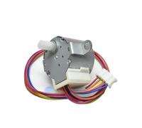 ZWFYJEWU Moteur Synchrone À Guidage d'air 24BYJ48, Compatible avec Hitachi, Moteur De Balayage d'air Pas À Pas 12 V for Climatiseur