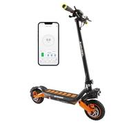 ZWHEEL ZCOUGAR Duo | Trottinette Électrique Adulte Double Moteur - 1000W-2000W Max, 70km Autonomie, Suspension Duo Shock, IP54, Freins Régénérateurs AER - Roues 10" Tout Terrain