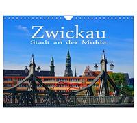 Zwickau - Stadt an der Mulde (Wandkalender 2026 DIN A4 quer), CALVENDO Monatskalender: Zwischen Vogtland und Erzgebirge
