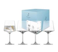 Zwiesel Glas Gin Tonic Glas Echo 4er Set, Kristallglas, Transparent, 630 ml, 123385