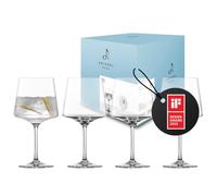 Zwiesel Glas Echo Gin Tonic Lot de 4 verres à long drink bulbes pour gin tonic, passent au lave-vaisselle, verres en cristal Tritan, fabriqués en Allemagne (n° 123385)