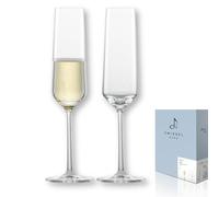Zwiesel Glas – Set de 2 flûtes à champagne Pure – H 25,2 cm