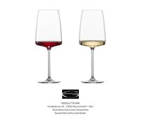 Zwiesel - Vivid Senses - Verres à Vin Rouge, Vin Blanc, Champagne, Eau