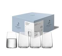 Zwiesel Glas Vivid Senses Lot de 4 gobelets universels, verres polyvalents, verres en cristal Tritan lavables au lave-vaisselle, fabriqués en Allemagne (n° d'article 122425)