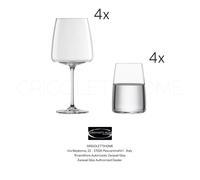 Zwiesel Glas - Vivid Senses - Set Lunettes 8 Pièces pour 4 Gens - Revendeur