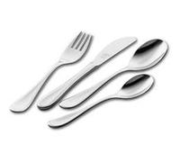 ZWILLING Coffret de 4 Couverts pour Enfants, Argent 18/10, série Filou