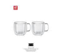 ZWILLING - 2 Pz., Ensemble De Verres À CAPPUCCINO, Transparent - Revendeur