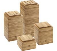 ZWILLING Rangements Boîtes 4-pcs, Bambou