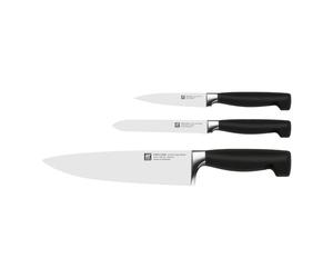 Zwilling 35168-100 Four Star Set 3 pièces Couteau d'office/ couteau universel/ couteau de chef -