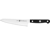 ZWILLING 36121-141-0 Couteau de Chef, Acier Inoxydable, Noir, 25 x 7 x 3 cm