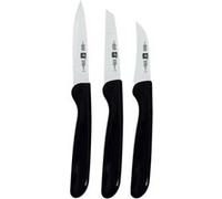 ZWILLING Set de Couteaux (3 pièces), Acier Inoxydable, série Twin Grip, Noir