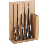 Zwilling 38438-000-0 Pro Bloc à Couteaux 6 Pièces Bambou