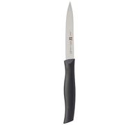 Zwilling Couteau à légumes pointu Zwilling Twin Grip 10 cm Noir-acier inoxydable