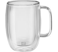 ZWILLING 39500-114-0 Sorrento Plus 2-TLG. Latte-Macchiato-Set avec Henkel, 450 ML