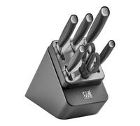 ZWILLING All * Star 7-pcs, Set de blocs de couteaux, Argent, Anthracite