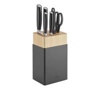 ZWILLING All * Star 7-pcs, Set de blocs de couteaux, Argent, Noir mat
