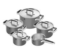 ZWILLING Batterie De Casseroles True Grise 5 Pièces Inox 1011626