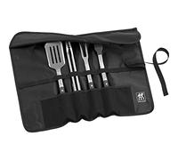 ZWILLING BBQ+ Lot de 5 ustensiles de Barbecue Noir