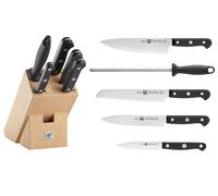 Zwilling Bloc En Frêne 5 Couteaux Série Gourmet Fabriqué En Allemagne