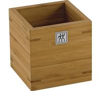 ZWILLING Boîte de Rangement à Ustensiles, 11 x 11 x 11 cm, Bambou