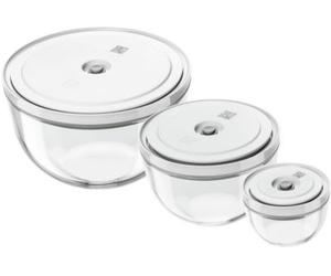 Zwilling - Boîte Hermétique 3 Bols En Verre Avec Couvercle S-M-L