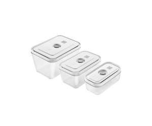 Zwilling Boîte sous vide Zwilling Fresh & Save 3 pièces verre borosilicate