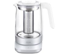 ZWILLING Enfinigy Théière-bouilloire électrique en verre, 1,7 l, Blanc