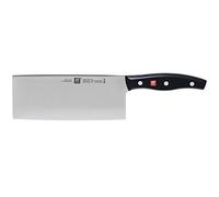 Zwilling Chinese Chef's Knife Couteau en Acier Inoxydable Noir/argenté