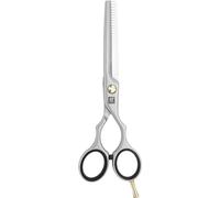 ZWILLING Ciseaux à effiler (Ciseaux de coiffeur pour amincir les cheveux, Denture aiguisée à deux côtés), Premium, argent, 140 mm