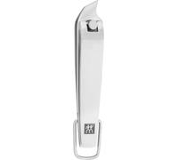 ZWILLING Coupe-ongles coudé avec porte-clés - 12,5 cm - Qualité supérieure | Effet de levier puissant et lames tranchantes pour raccourcir les ongles des mains et des pieds et enlever les cuticules