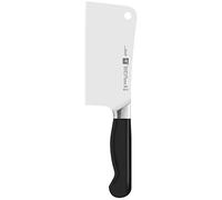 ZWILLING Couperet, Lame: 15 cm, Acier Inoxydable Spécial, Manche Plastique Noir, série Pure