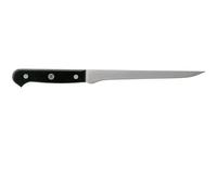 ZWILLING Couteau à filet Gourmet 18 cm Acier spécial inoxydable Manche ergonomique Noir