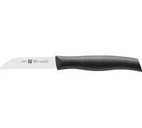 Zwilling Couteau à légumes droit Zwilling Twin Grip 8 cm Noir-acier inoxydable