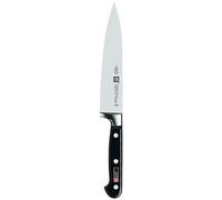 ZWILLING Couteau à Viande, Lame : 16 cm, Grande Lame, Acier Inoxydable, Manche Noir, série Professional S