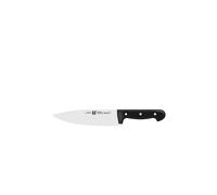 ZWILLING Couteau Santoku, Longueur de Lame : 18 cm, Grande Lame, Acier Inoxydable Spécial/Manche Plastique, Twin Chef