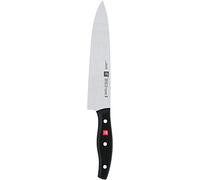 ZWILLING Couteau de Chef, Lame: 20 cm, Acier Inoxydable, Manche Noir, série Twin Pollux