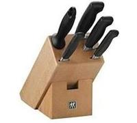 couteau de cuisine 35149000 bloc de couteaux nature 6 pièces