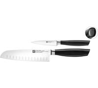 ZWILLING Couteau de cuisine Couteau universel en acier inoxydable Couteau à légumes Couteau à fruits 2 pièces