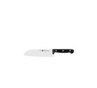 ZWILLING Couteau Santoku 18cm TWIN-CHEF Noir noir