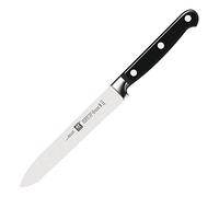 ZWILLING Couteau Universel, Lame : 13 cm, Acier Formule Spéciale, série Professional S, Argent/Noir