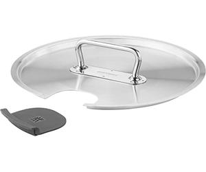 ZWILLING Couvercle pour Thermoplongeur, Cuisson Sous-Vide, diam 24 cm, Inox 18/10, Argent, série PRO S