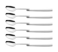 ZWILLING Dinner 6-pcs, Set de cuillères à Latte Macchiato, Argent