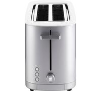 ZWILLING ENFINIGY Grille-pain, 3 Programmes, 7 Degrés Brunissement, Fonction Arrêt, 4 Toasts/2 Tranches Longues, Argent