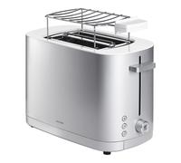 ZWILLING Enfinigy Grille-pain Grille permettant de réchauffer des petits-pains, 2 fentes tranches, Argent