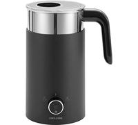 ZWILLING ENFINIGY Mousseur à Lait Électrique pour Lait Chaud et Froid et Alternatives Végétales au Lait, 400 ml, Noir