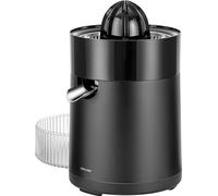 ZWILLING ENFINIGY Presse-agrumes électrique à haut rendement de jus, 2 cônes de pressage, passoire à pulpe réglable, 85 W, noir