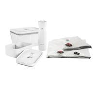 ZWILLING Fresh & Save Kit de démarrage sous vide, Mélange / Verre L/lunch box M, 7-pcs, Blanc