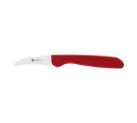 ZWILLING Couteau à éplucher, Lame: 5 cm, Acier Inoxydable Sépcial, Manche Rouge, série Twin Grip